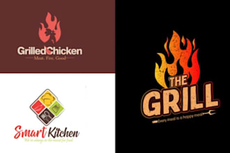 design professional social media marketing and business logo