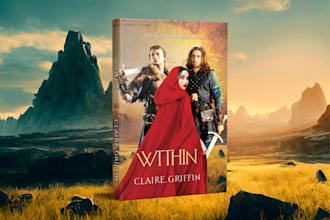 do fantasy book cover, thriller book cover design