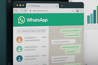 extract whatsapp chats to excel and send messages no API needed