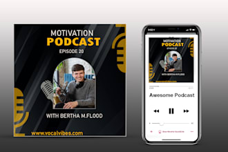create podcast cover design, podcast cover art