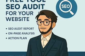 provide a free tool SEO audit report for your website