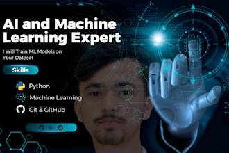 train and optimize machine learning models on your dataset