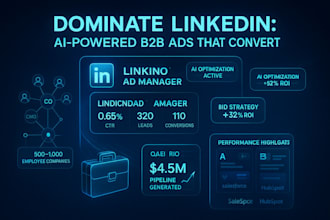 set up and optimize your linkedin ads campaign for max ROI