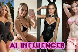 create custom ai influencer for social media