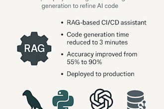 develop custom ai models with rag, langchain, and openai