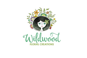 design bohemian floral feminine logo or any graphics design for you