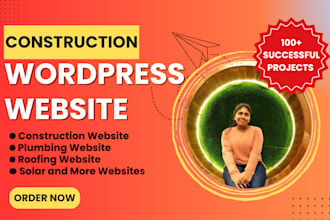build modern contractor, construction, hvac, plumbing, solar, roofing website