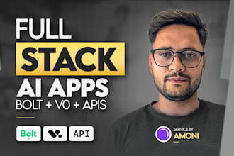 develop full stack ai apps with bolt, v0 and technologies
