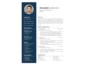 create a professional and modern resume to boost your career