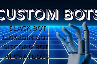 create slack bot linkedin bot discord bot slack automation ai chatbot