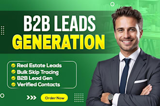 do skip tracing for real estate, bulk skip tracing and b2b lead generation