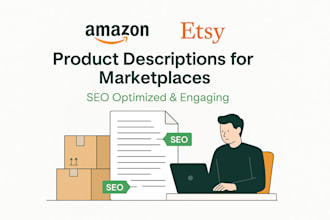 adapt your product description for amazon, etsy or other marketplaces