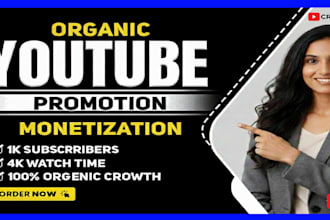 do organic youtube video promotion for channel growth