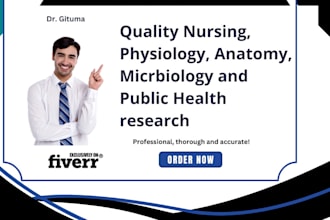 do nursing, public health, microbiology, anatomy and physiology research