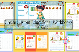 design preschool and kindergarten learning worksheets