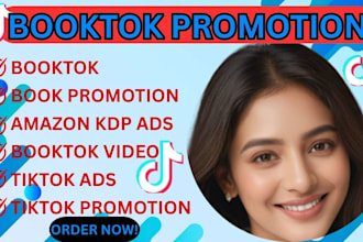 booktok promotion book publishing amazon kdp book marketing booktok video