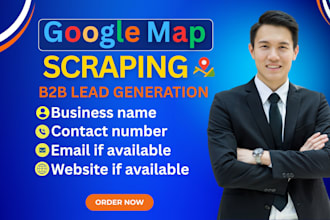 do google map scraping, b2b lead generation, web scraper