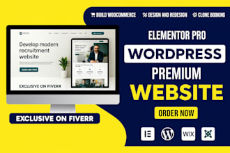 develop modern recruitment, job portal, staffing or agency website, listing pro