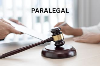 act as paralegal, legal service provider, administrator, advisor, and consultant