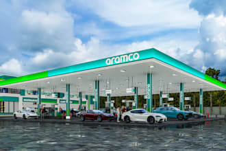 render 3d cgi gas station design 3d fuel station petrol station filling station