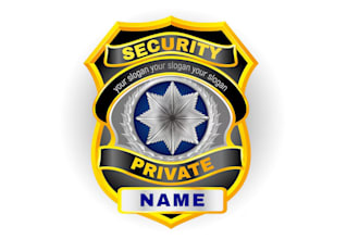 custom security logo guard, cybersecurity, and graphic design for you