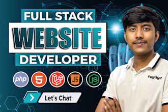 be your full stack web developer software developer front end backend developer