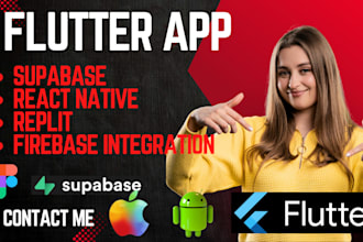 fix and build flutter app react native developer replit firebase firestore auth0