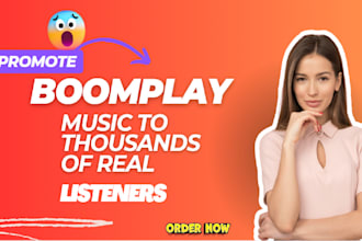 promote your boomplay music to thousands of real listeners