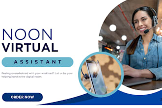 be your professional noon virtual assistant for product listing and store manage