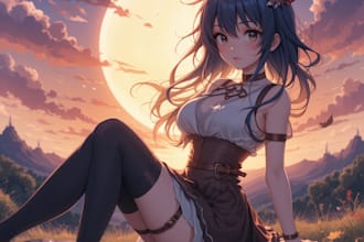 draw anime vtuber art commission original character