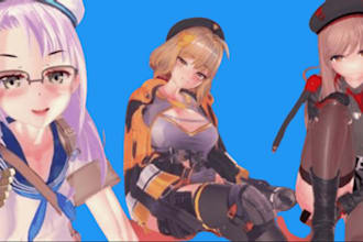do custom anime character convert, perfect and fix your koikatsu model for mmd