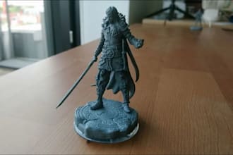 3d sculpting, 3d printable miniature, 3d wargame, dnd, warhammer mini, 3d print