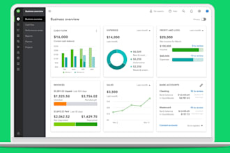 do quickbooks setup, cleanup, bookkeeping, and bank reconciliation