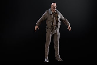 3d creepy zombie,horrific character design,3d alien creature,horror design,ue5