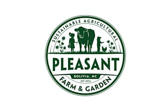 design amazing farm and plant nursery logo