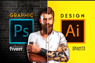 create any kind of graphic design with business idea
