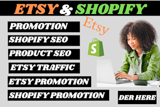 advertising etsy and shopify promotion listing seo boost traffic etsy sales