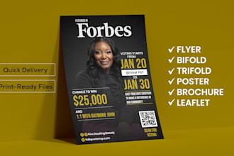 design eye catching flyers, posters, and leaflets that get results