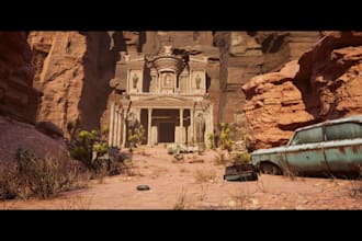 create 3d unreal engine environment, unreal engine world, unreal engine game
