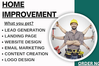 get you handyman roofing solar and homeowners leads, landing page and website