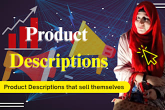 write SEO optimized amazon product descriptions that sell