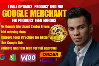 optimize product feed for google merchant center fix product feed errors