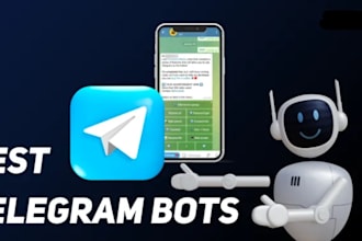 build telegram payment bot, telegram auto message bot, telegram trading bot