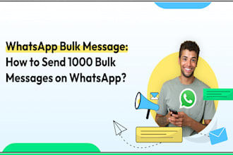 send bulk SMS campaign, text message marketing, mass email with simple texting