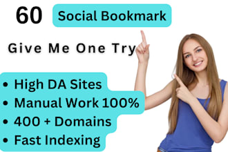 social bookmark backlinks live