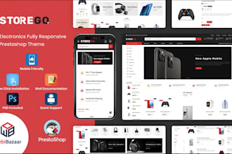 develop prestashop store, fix bug, upgrade version, modules, theme customize