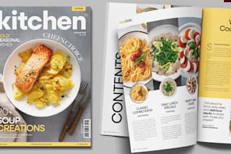 design attractive clean restaurant brochure food brochure, food flyer, food menu