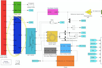 do matlab simulations, coding, simscape and simulink modelling, spss, stateflow