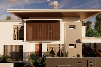 create 2d floor plans, 3d elevations, and structural drawings for your building