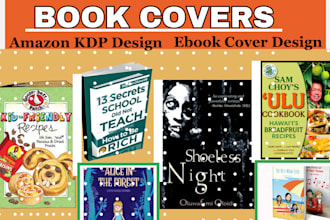 create ebook book cover design amazon kdp kindle design non fiction paperback